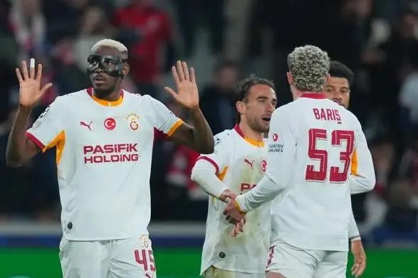 Lille vs Galatasaray: Classy Osimhen apologises to former club after stunning UCL goal in France