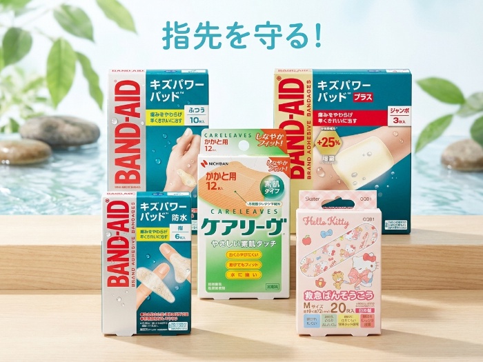 必需品の絆創膏！最新おすすめアイテム