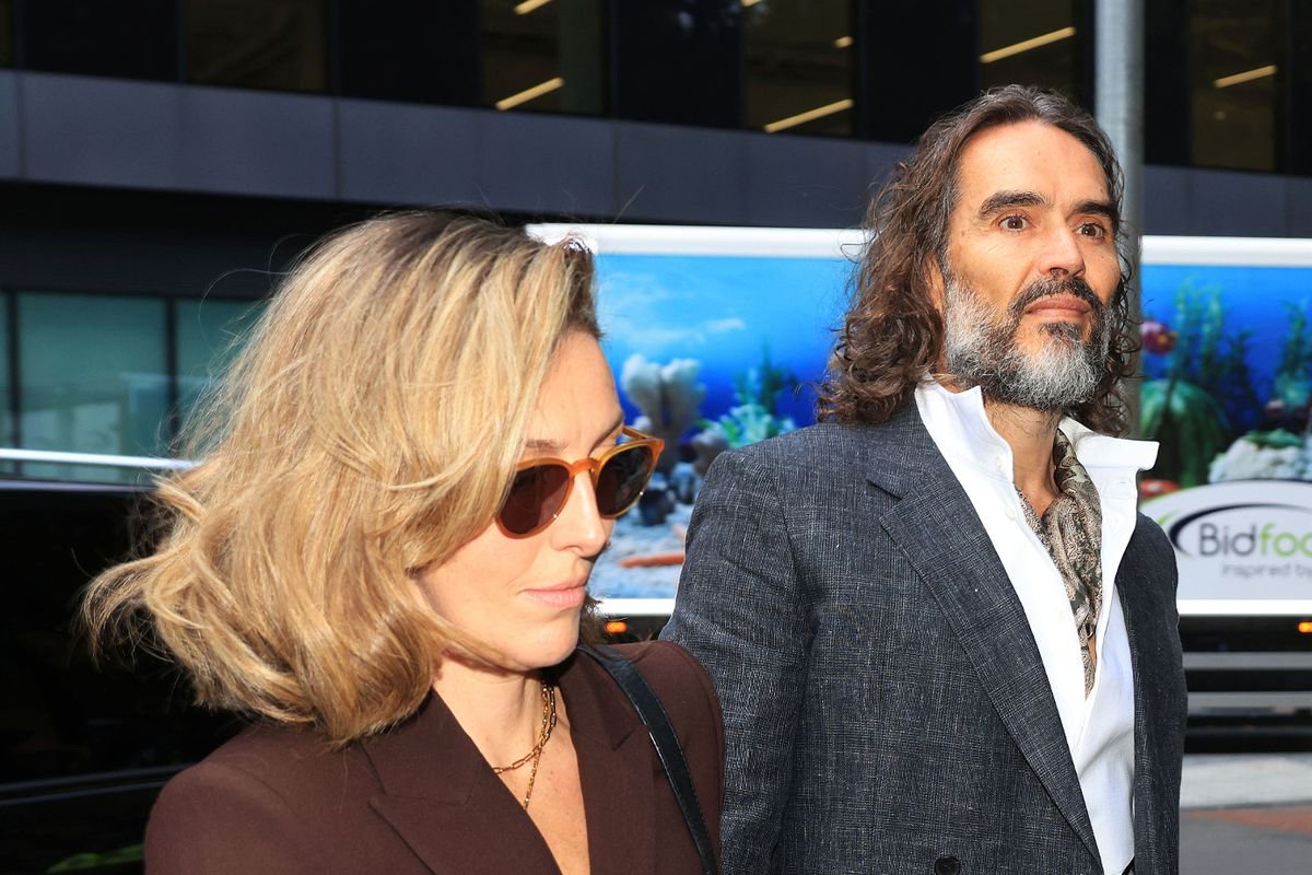 Who is Russell Brand’s author wife Laura Gallacher as she joins him at his trial