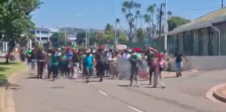 “South Africa Is A Lawless Country”  Protesters Sing At Durban High Court Amid Growing Tensions