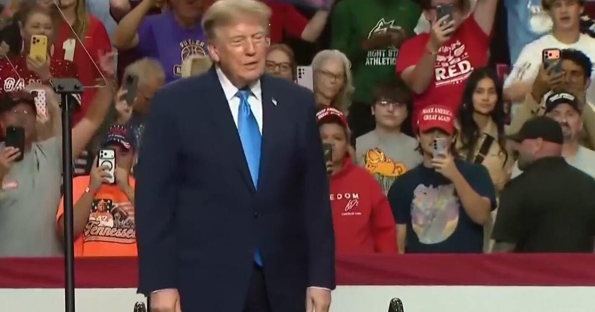 President Trump on the midterms campaign trail