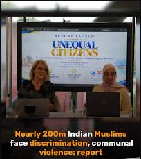 Geneva report exposes systemic discrimination, rights violations against Muslims in India