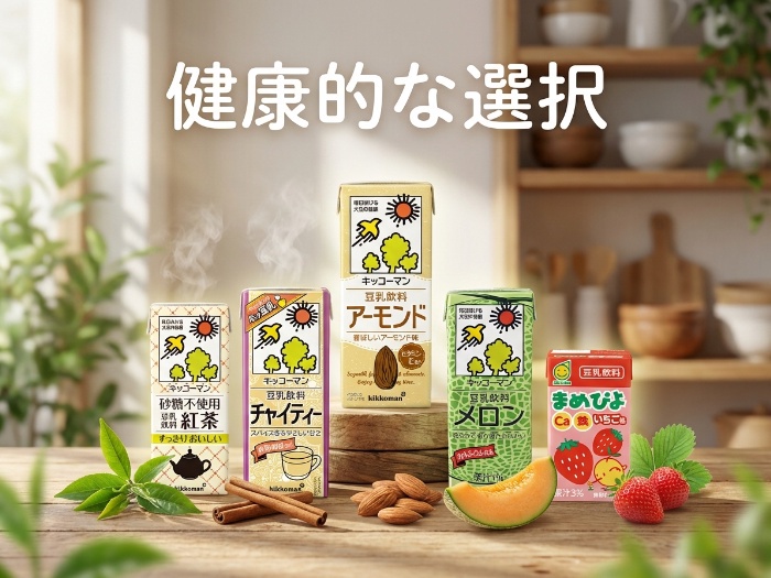 豆乳で楽しむ健康的なおいしさ