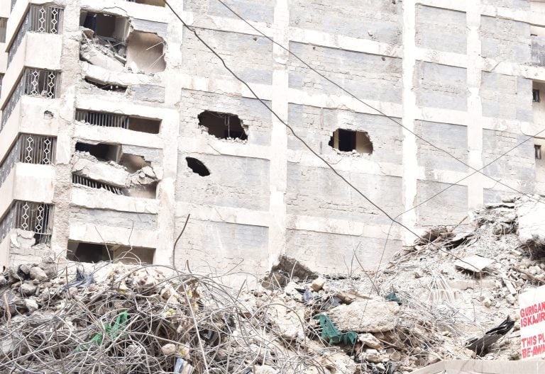 2 People Rescued Alive After Spending 7 Days Trapped Inside Collapsed Eastleigh Building