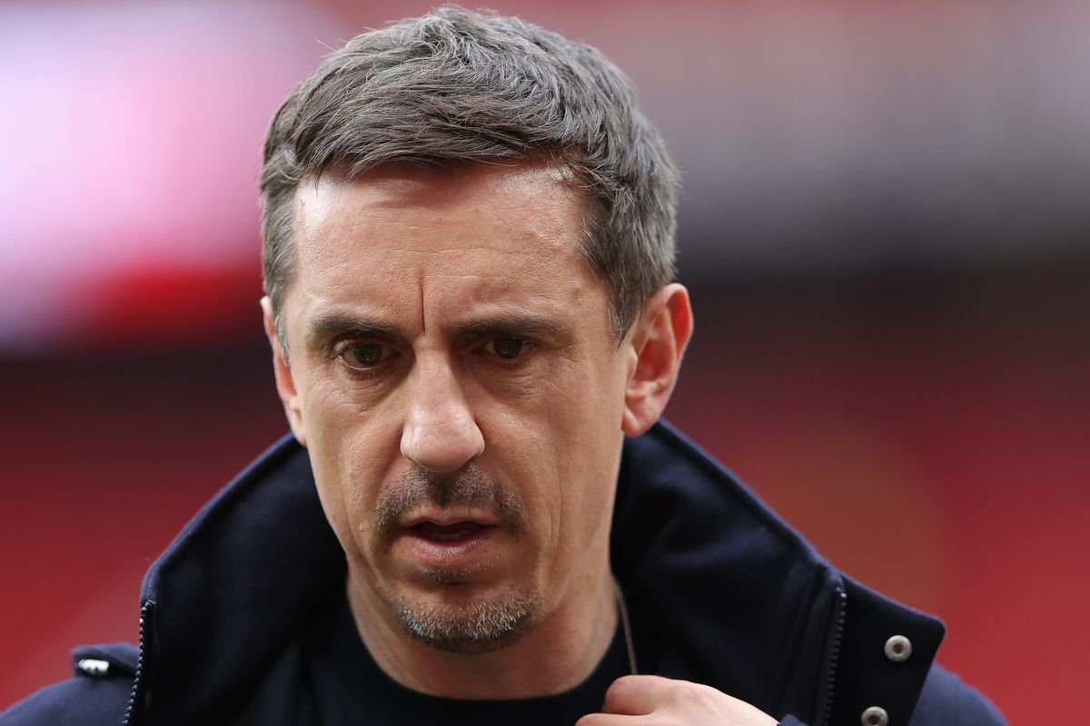 Gary Neville picks out brutal Man City chant which will ‘catch on’ around Premier League grounds