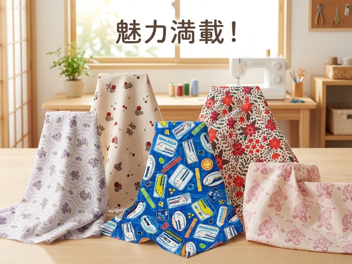 自分だけのハンドメイドプロジェクトを叶える：厳選生地特集