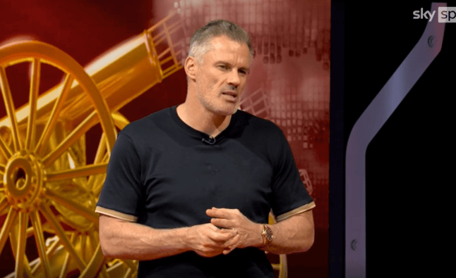 Jamie Carragher makes Premier League title prediction as Arsenal chase Manchester City