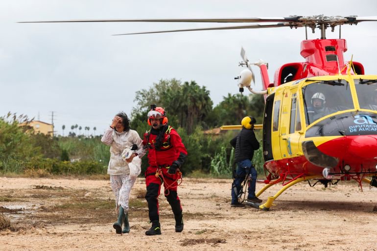 Four dead as torrential rain batters eastern Spain