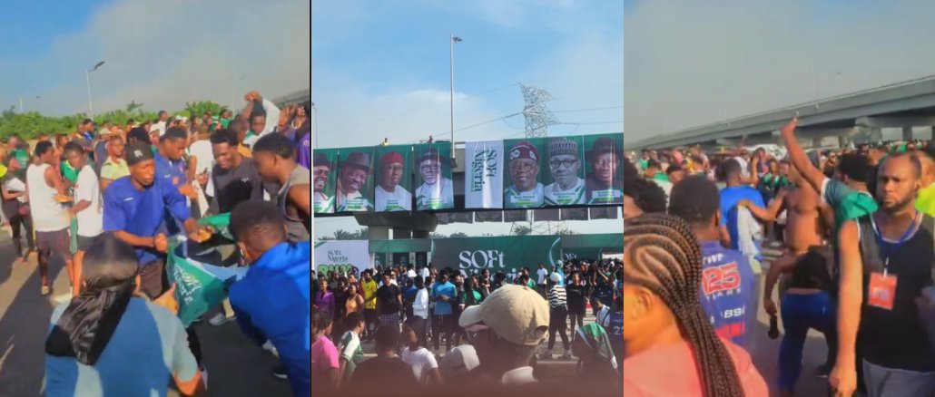 “OBI! OBI! OBI!” – Warri Youths Reject Independence Run Shirts Allegedly Bearing Tinubu’s Image, Threaten To Boycott Event