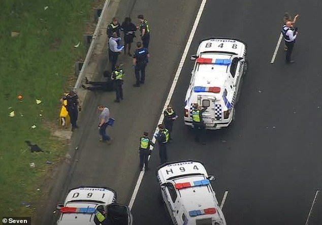 Horror as woman is allegedly stabbed in the neck by a stranger while getting off a Melbourne tram
