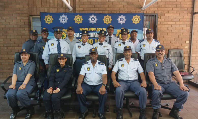 Tshwane police chief Major General Samuel Thine promotes 23 SAPS officers
