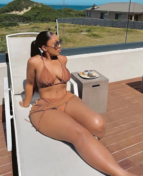 Cedric Fourie and Vuyokazi Nciweni Fuel Dating Rumours With Matching Pool Photos