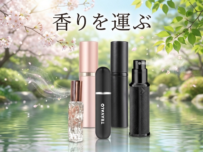 旅行や日常にぴったりのアトマイザー5選
