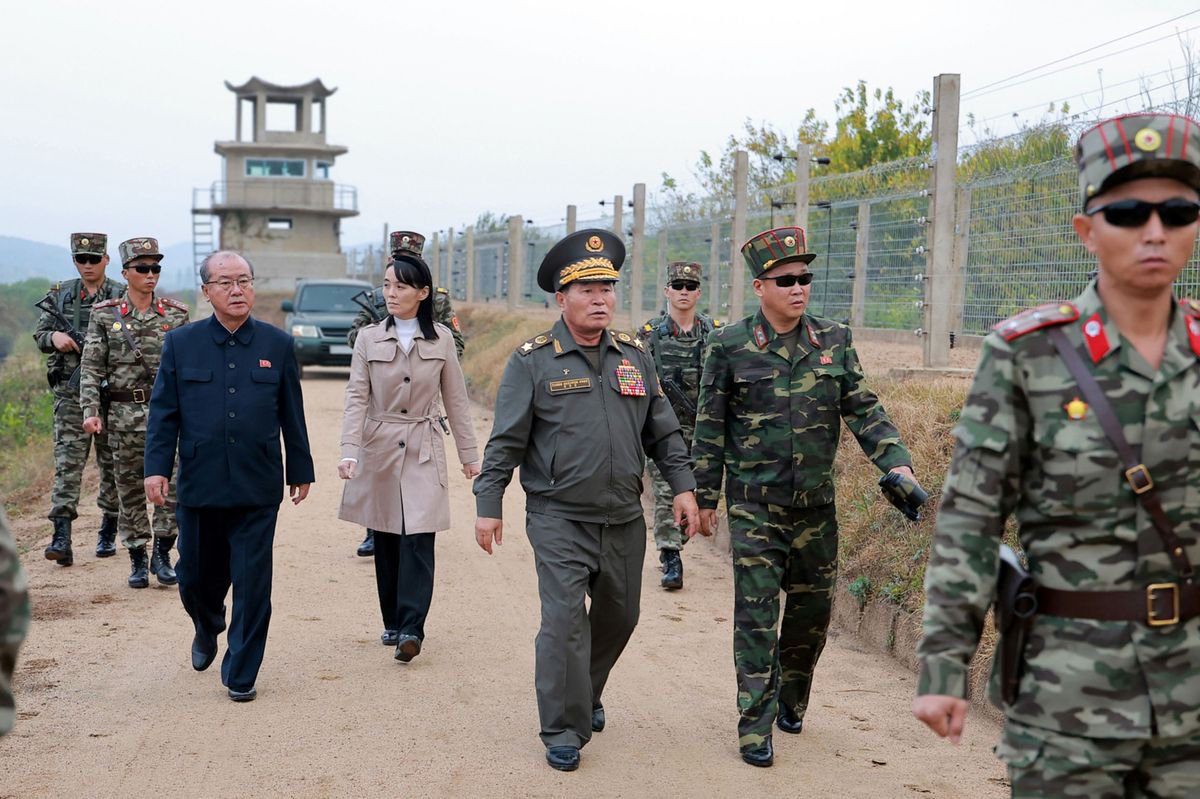Kim Jong-un’s sister issues ‘new firepower’ threat as she’s seen without brother at border