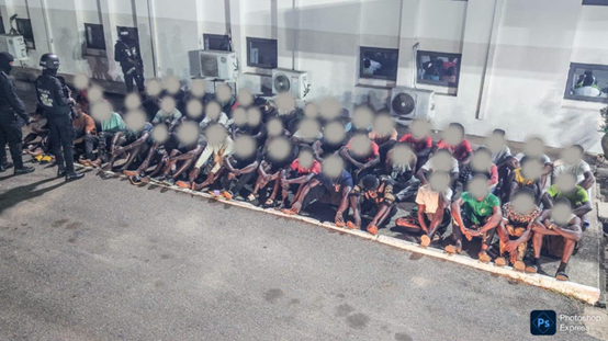 IGP Special Operations Team arrests 192 suspects in nationwide anti-crime operations