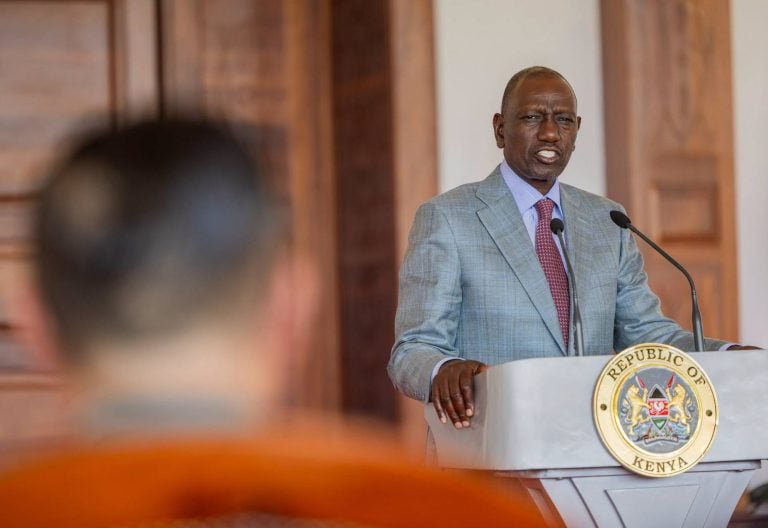 Ruto attends church in Matunda ahead of engagement with Kakamega residents