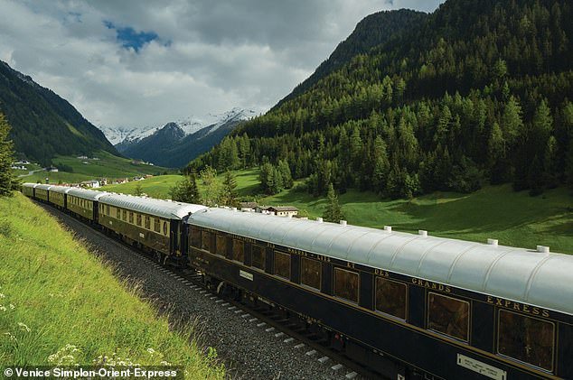 Is the world’s poshest train about to get even posher? All aboard the ‘Orient Express’ for a glamorous new stop on the French Riviera