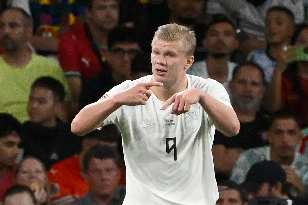 Erling Haaland goes off injured for Norway as Man City handed another blow