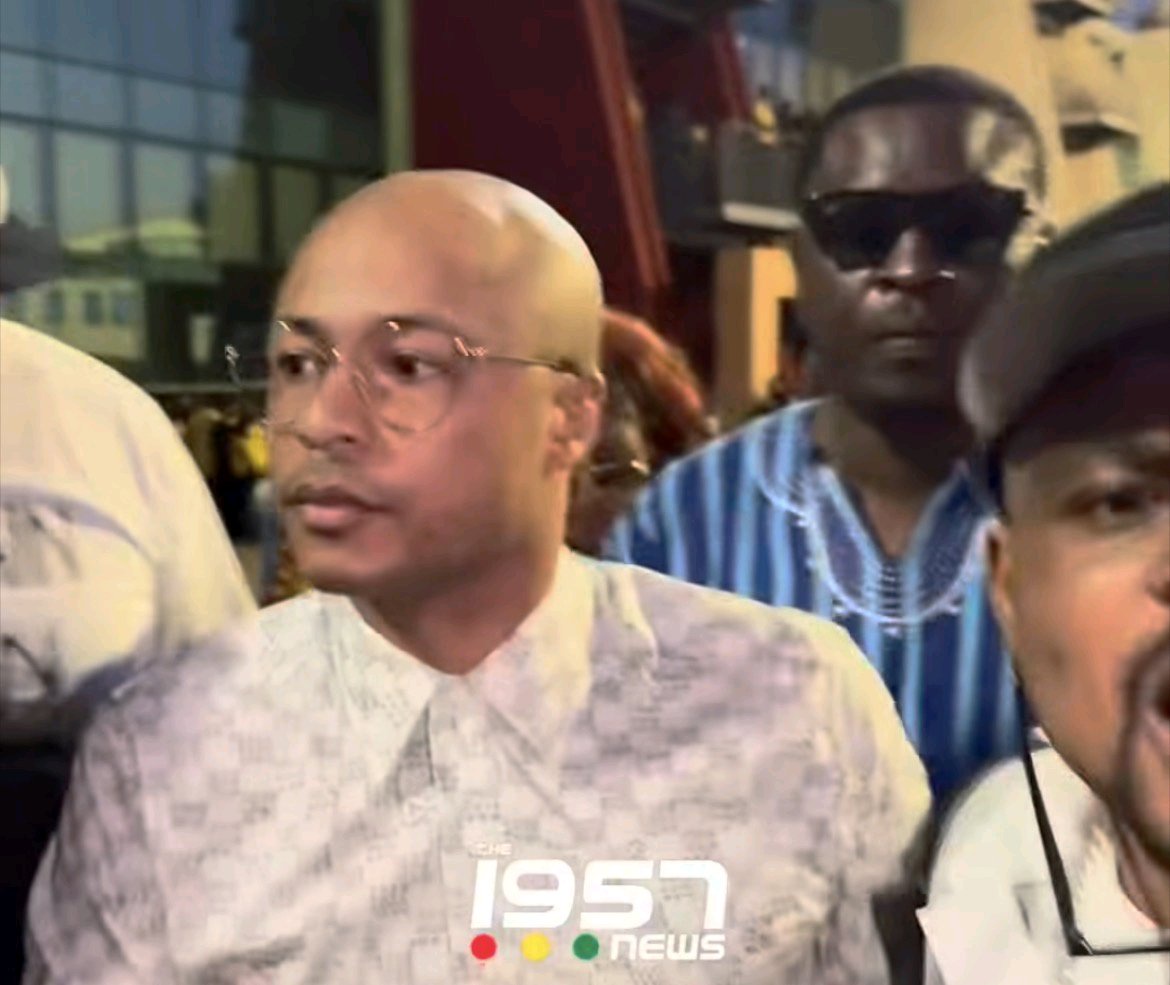 Former Black Stars’ Captain, Andre Ayew Seen Leaving The Accra Sports Stadium With A Grim Look