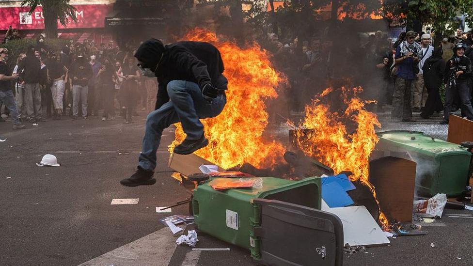‘Everyone hates the police’ – what France’s school protests reveal about a divided nation