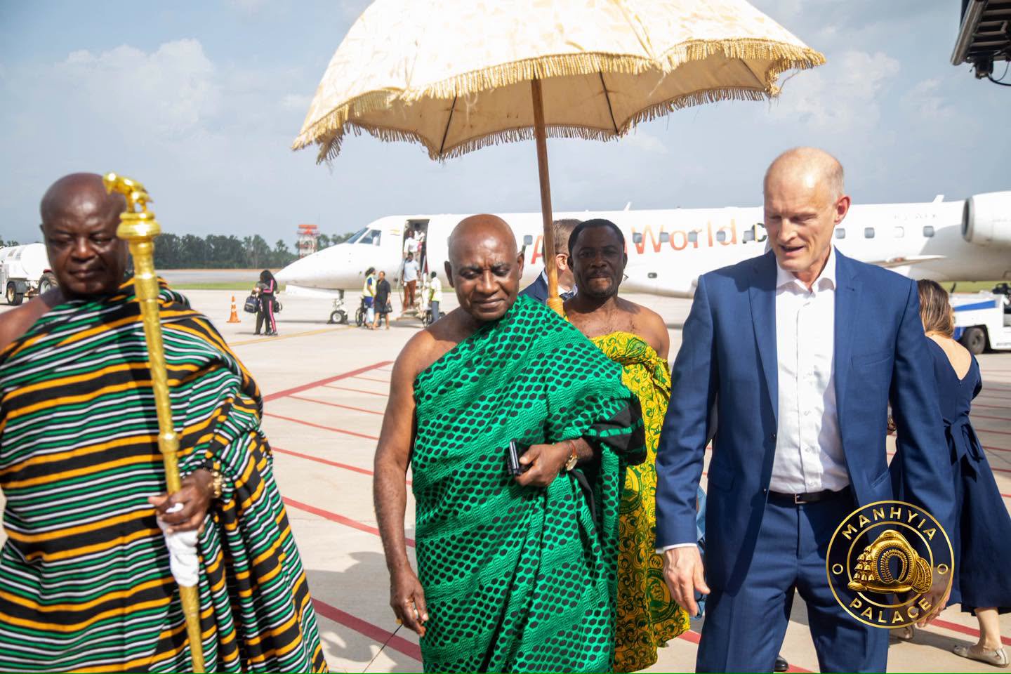 Poland’s Deputy Foreign Affairs Minister arrives in Kumasi to meet Asantehene
