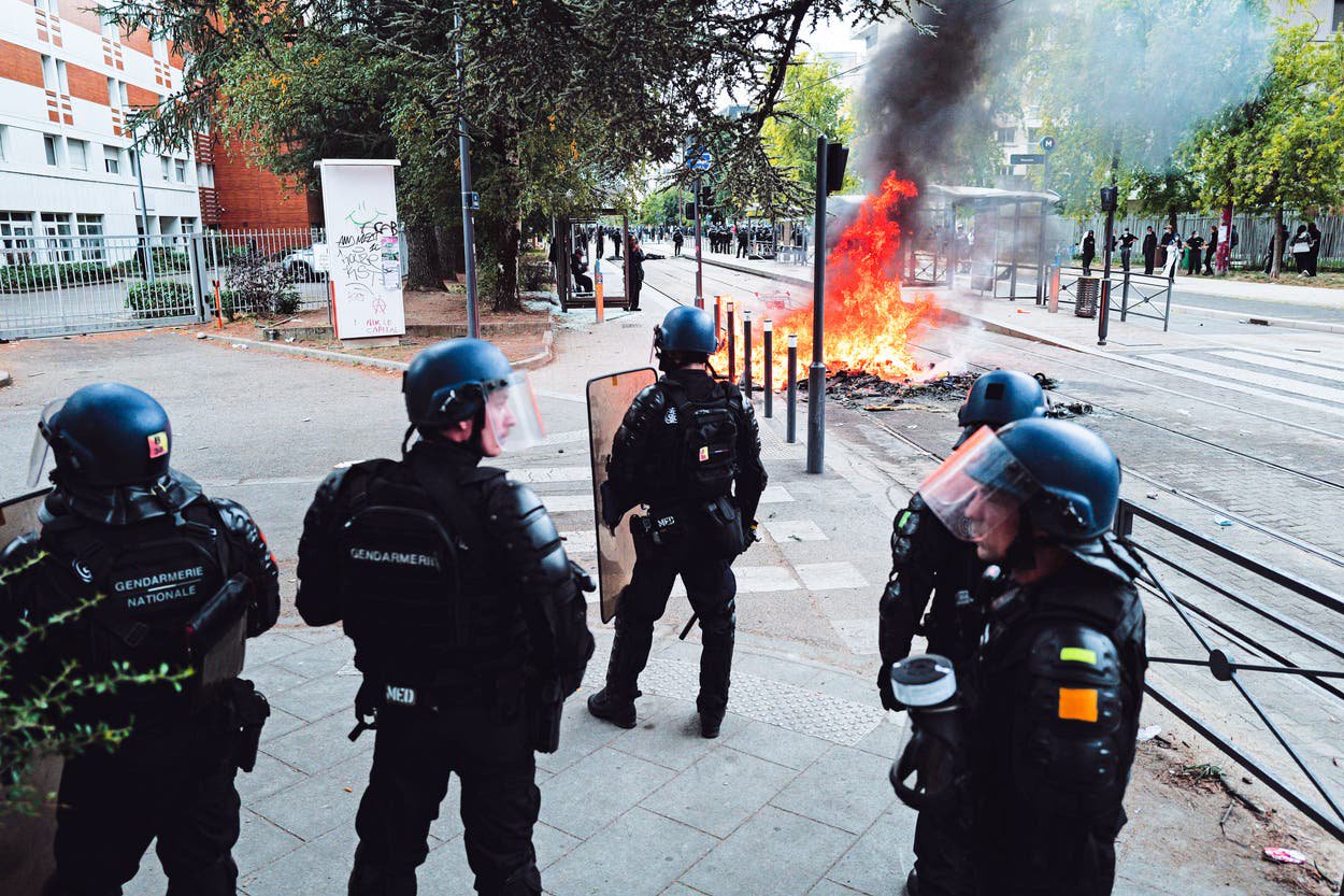 More than 400 schools in France closed as student demonstrations turn violent