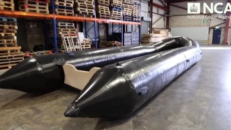 Boats capable of smuggling 1,700 illegal immigrants seized at UK airport