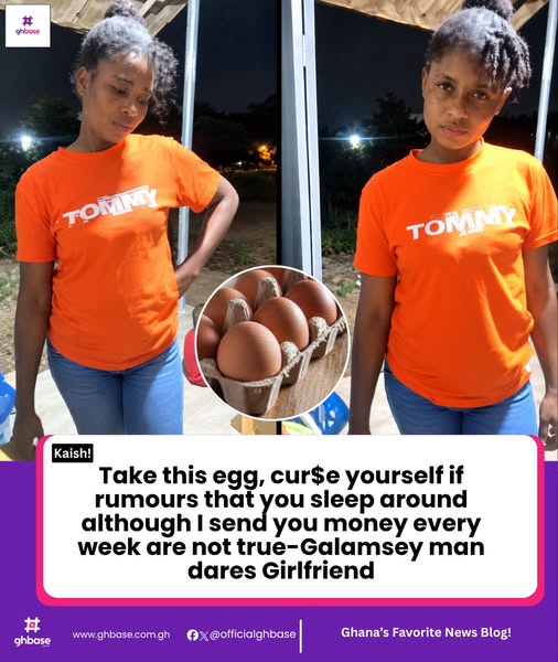 Curse yourself if rumour that you sleep around although i send you money are not true – Galamsey man