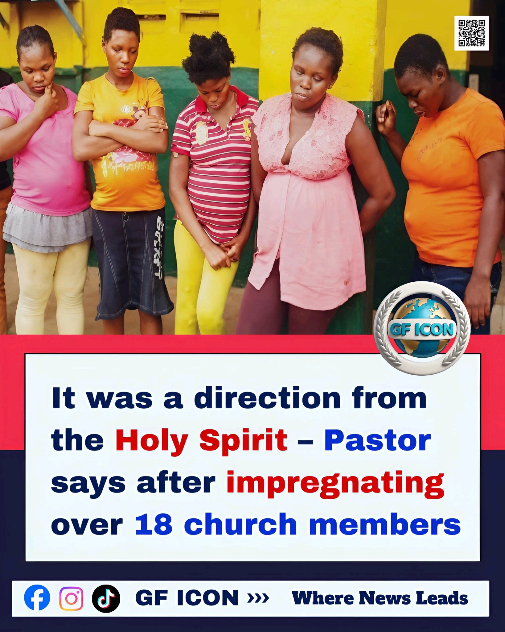 It was a direction from the Holy Spirit – Pastor says after impregnating over 18 church members