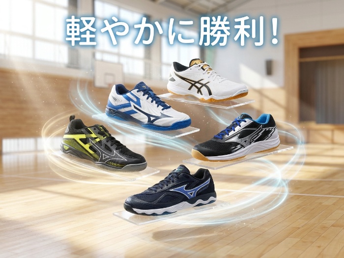 最高の卓球シューズで勝利をつかもう！