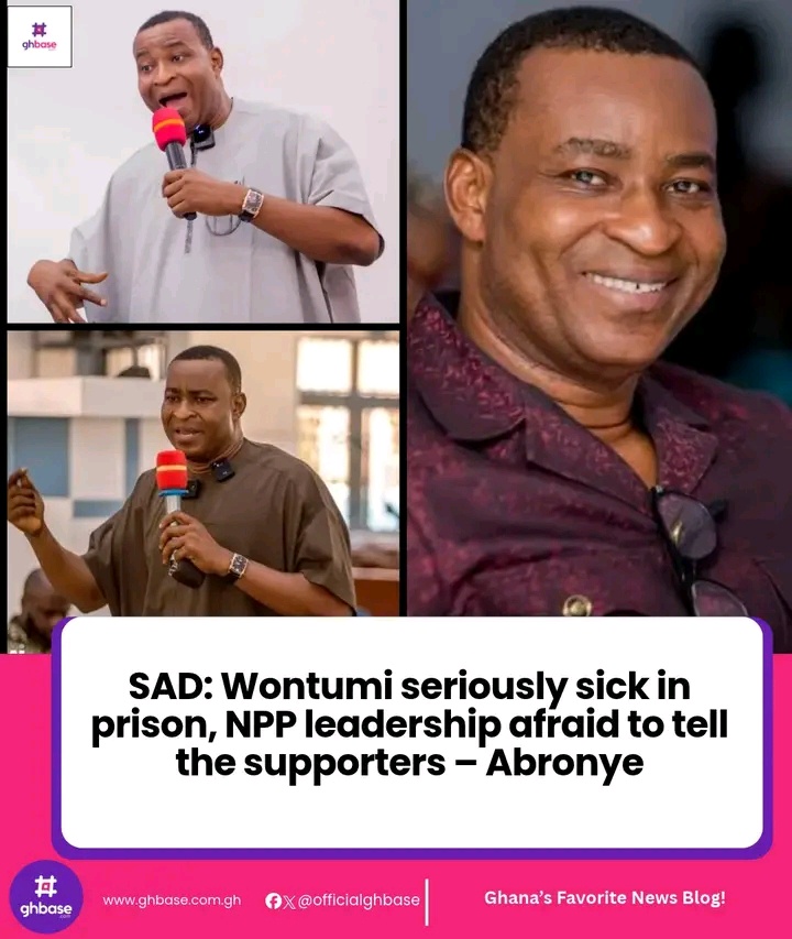 Wontumi Is Sick in Prison — Abronye Accuses NPP Leaders of Concealing His Condition
