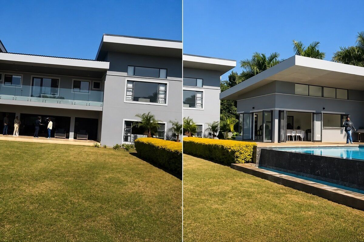Inside Late Tycoon Wicknell Chivayo’s R50m Eswatini Luxury Mansion (PHOTOS)