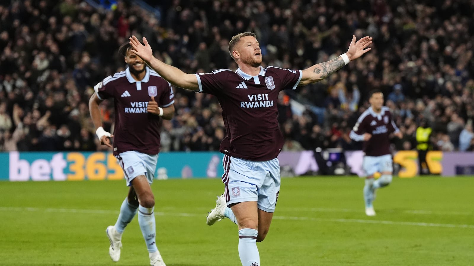 Aston Villa keep up perfect start to sit in second in Champions League standings