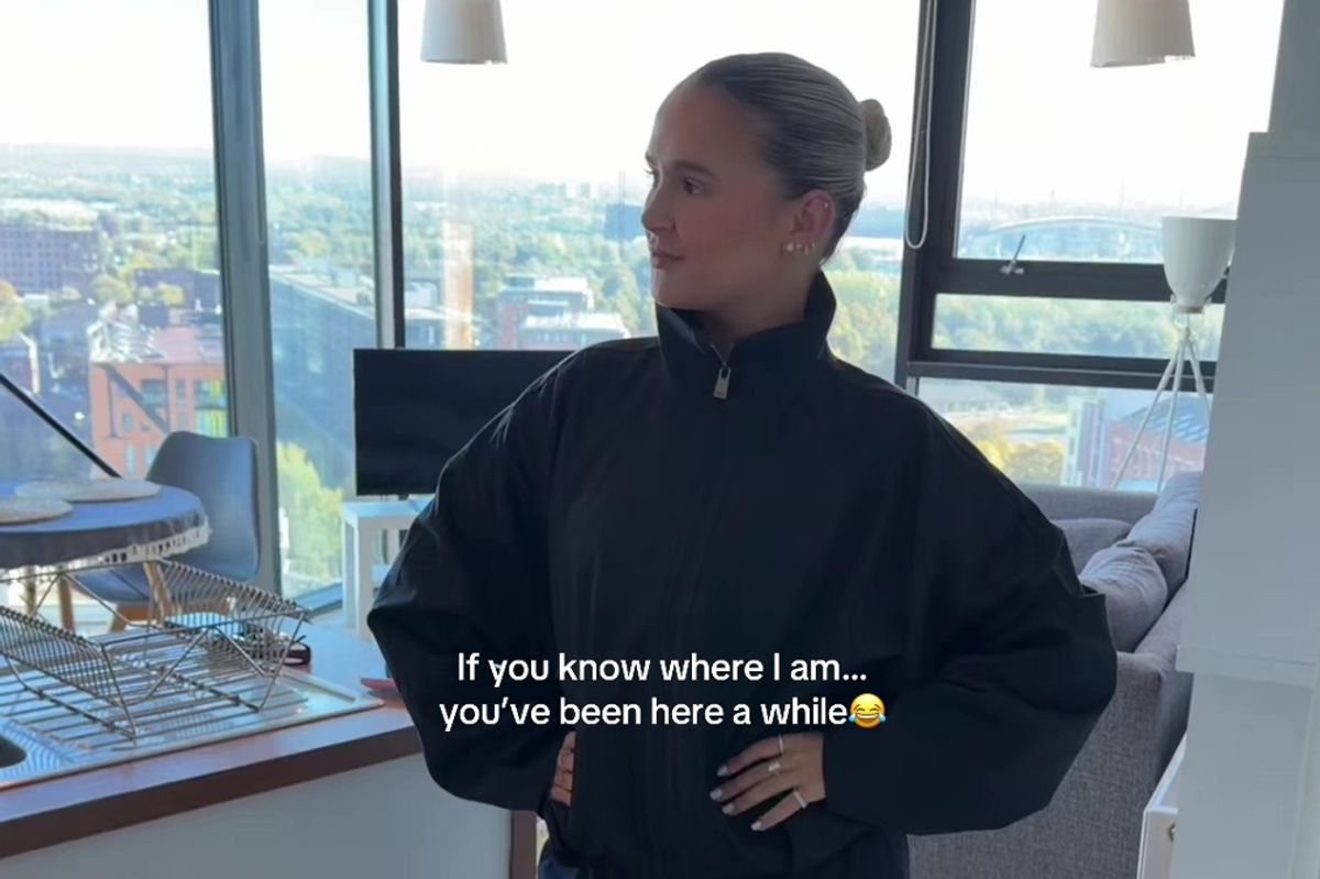 Molly-Mae Hague returns to her first flat in Manchester as one-bed goes on sale for £185,000