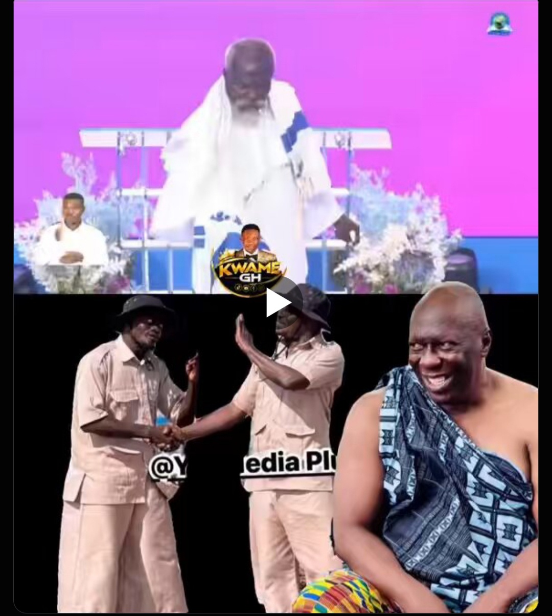 Adom Kyei-Duah’s Handshake With Charles Awurum — What The Pastor Said Will Catch Your Attention