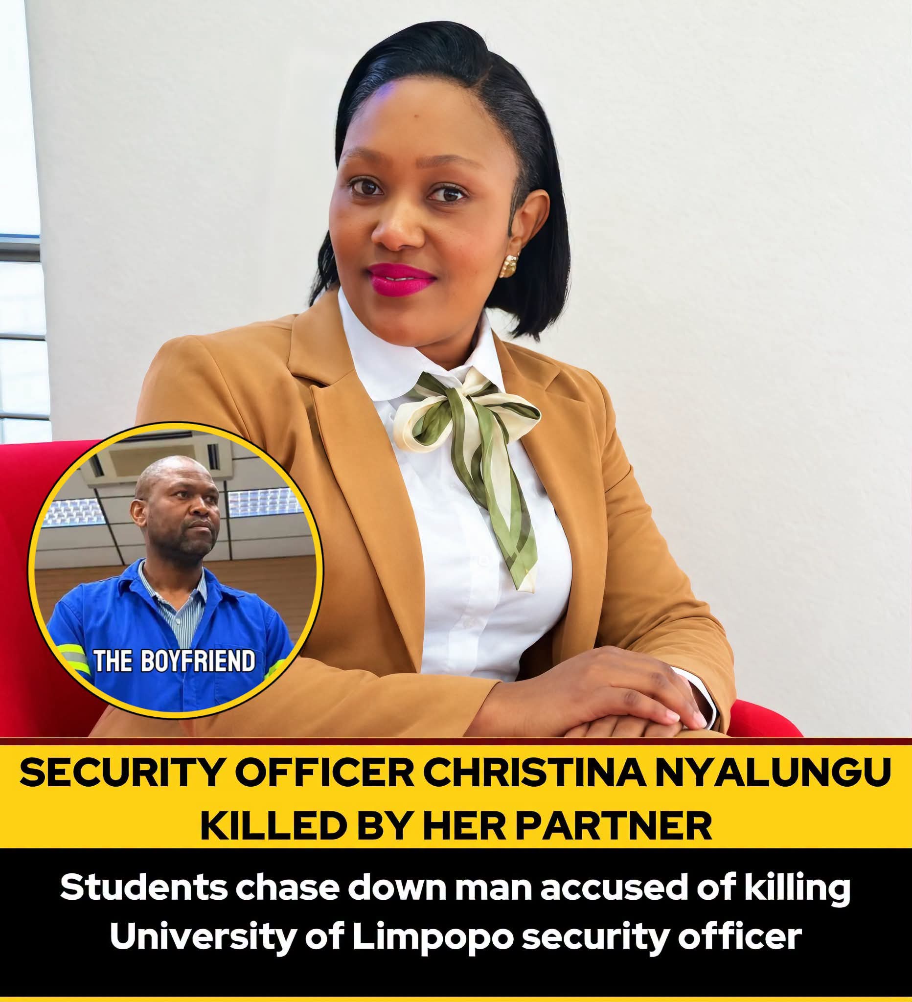 Rest In Peace: Christina Nyalungu, 37, Allegedly Killed by Partner While on Duty at University