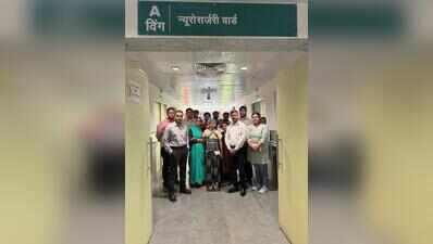 Docs remove 5 tumours, help woman walk again