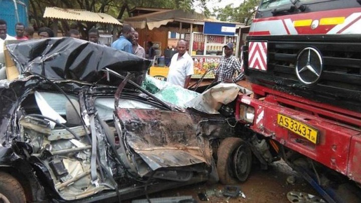 Sad News: Tragic Accident on Akosombo-Tema Highway Claims Eight Lives, Including One-Month-Old Baby