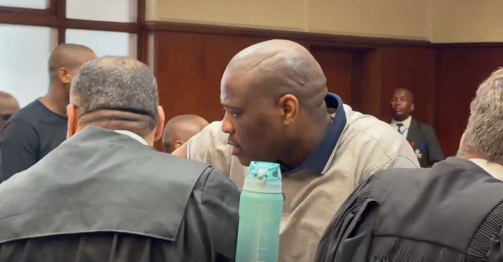 Aka murder case: cctv footage puts Mziwethemba Gwabini in the spotlight as he consults his lawyer