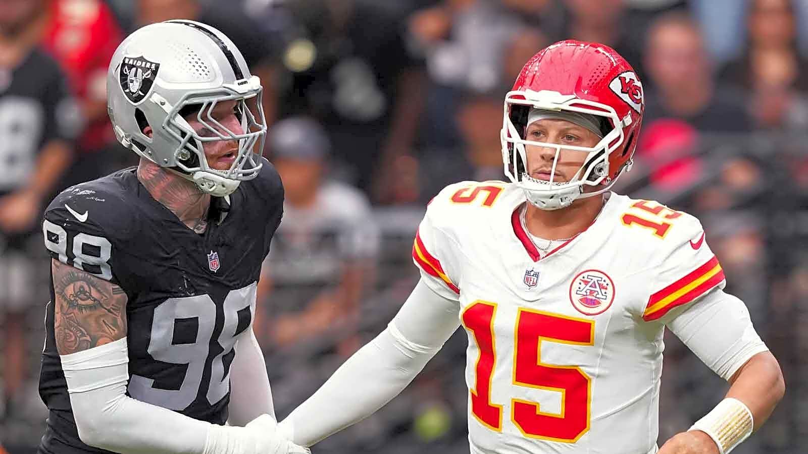 Raiders’ Maxx Crosby shares ‘tough’ admission about loss to Patrick Mahomes, Chiefs