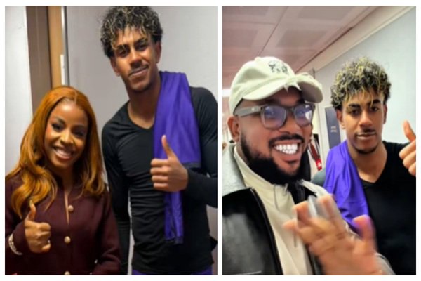 Netizens Applaud Osimhen For Helping Nigerian Creators Meet Lamine Yamal