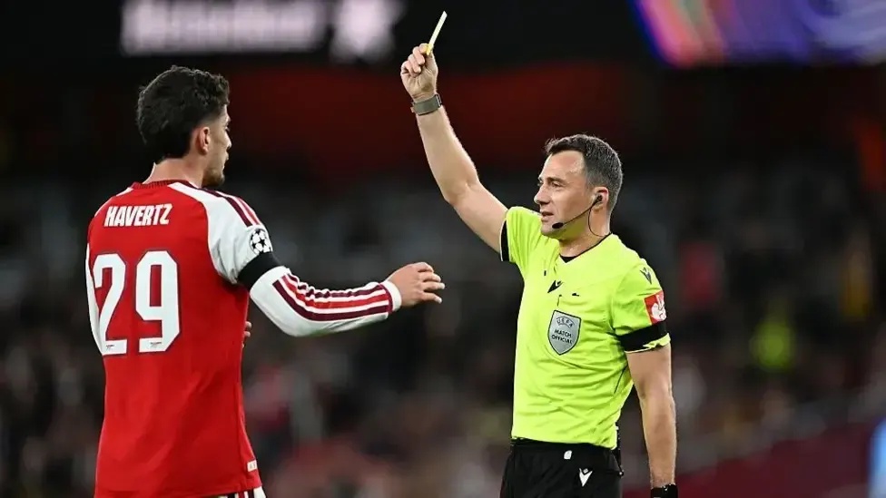 What are the yellow card suspension rules in Champions League?