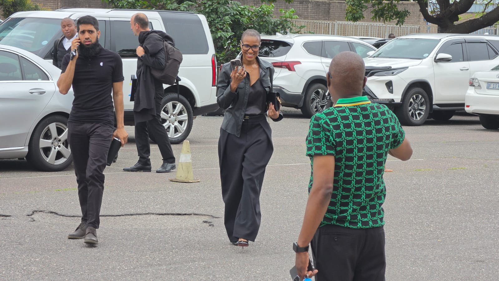 Watch As Duduzile Zuma Arrived In Court For High Profile Case, See Photos That Got Attention