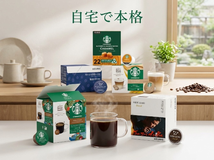 コーヒータイムを彩るプレミアムカプセルセレクション