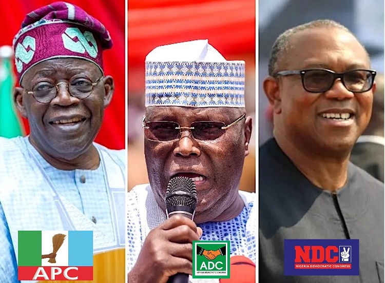 How Southern Votes Could Make or Break Tinubu, Obi, Atiku’s Chances in 2027 Presidential Election