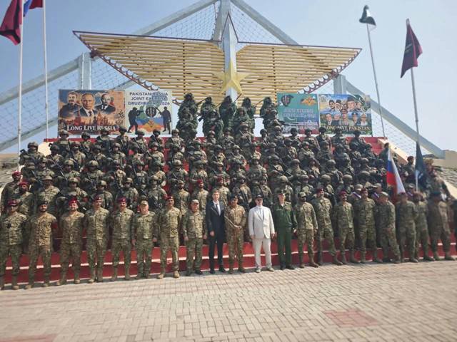 Russia-Pakistan Druzhba military exercises conclude in Cherat