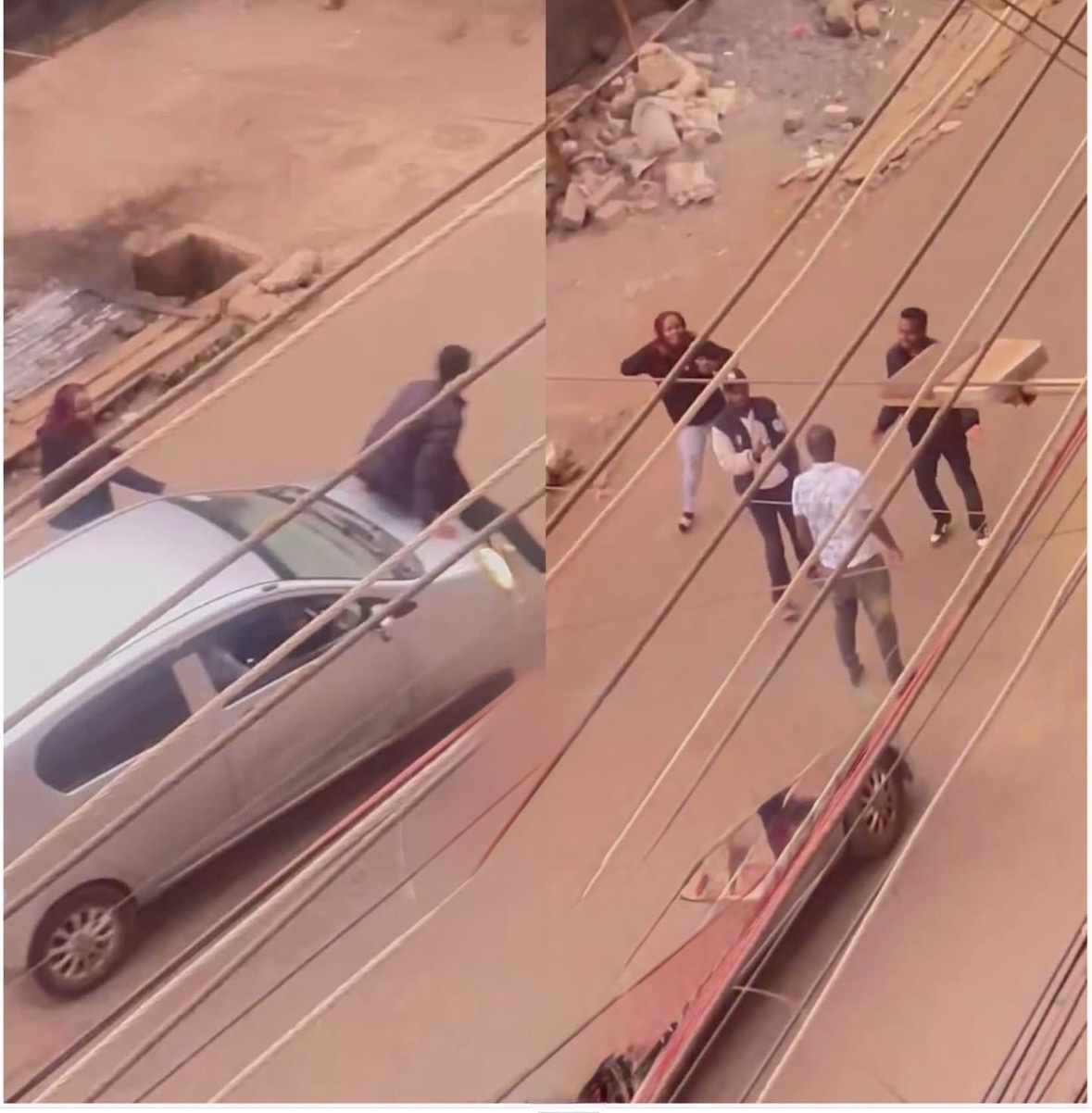 Kasarani Taxi Driver Clashes With Pedestrians After Woman Allegedly Insults Him Over Road Use