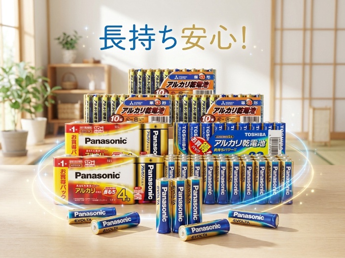 エコで安心！最新乾電池セレクション