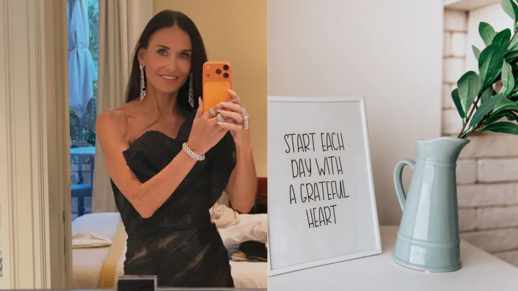 Demi Moore’s simple daily ritual for staying grounded as she ages