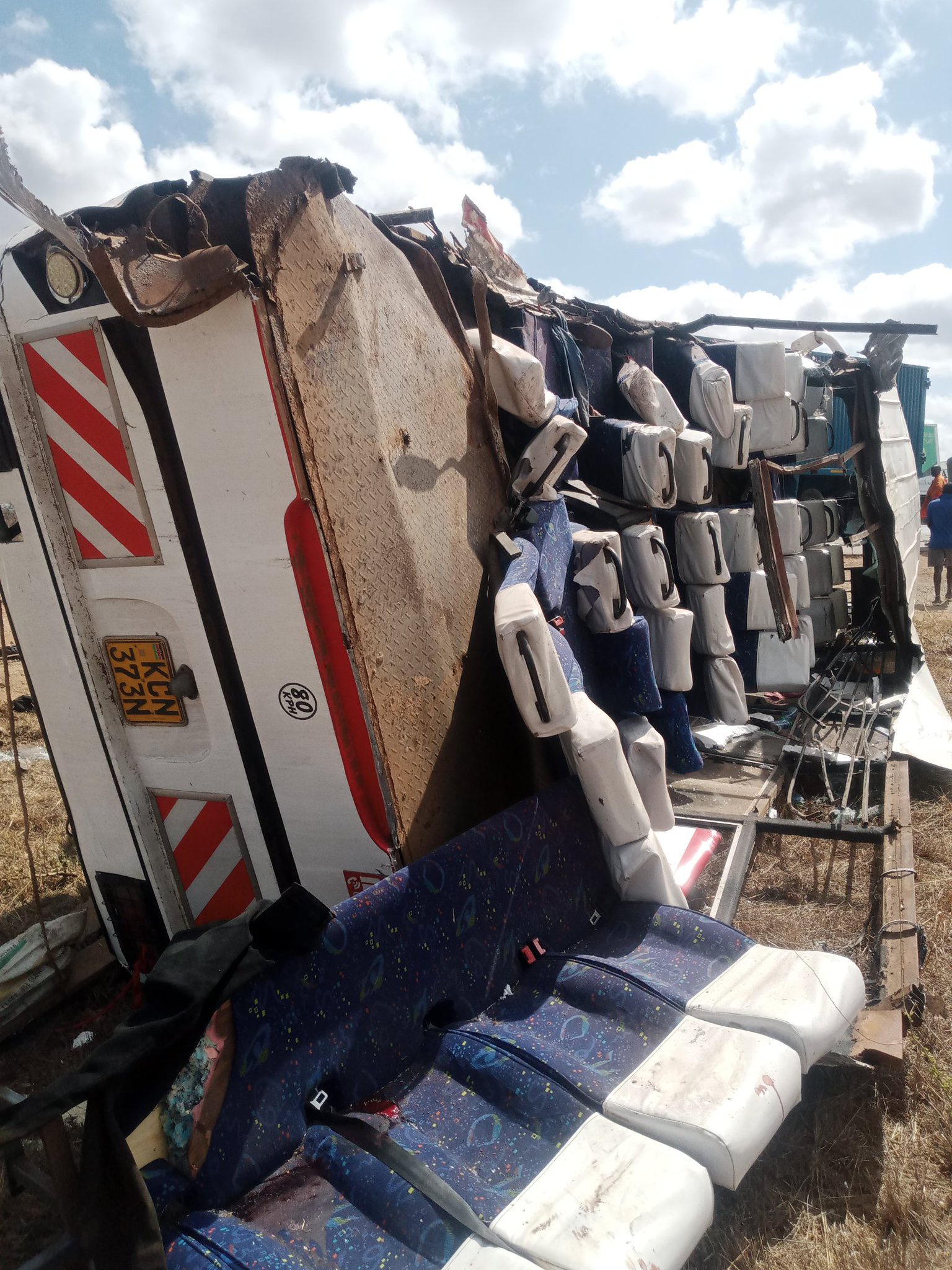 BREAKING NEWS: More Than 20 Kenyans Killed as a Bus Full of Passengers Rams Into a Trailer Truck